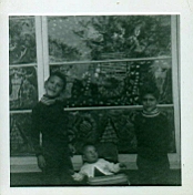 Eric 149.jpg: 1955/12/25 - Christmas - 1955 - Mark, Eric, Kirk
